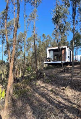 Beautiful tiny home with amazing view and hot tub