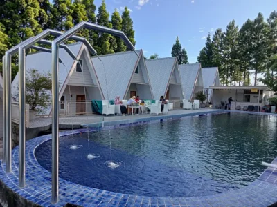 Campervan Site Wisata Taman Anggrek Orchid Garden Mountain Retreat