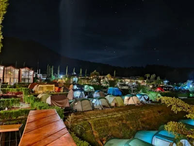 Glamping Merbabu 360 Panoramic Dome Mountain Glamping