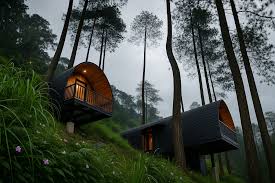 Guci Garden Glamping Nature-Themed Garden Mountain Stay