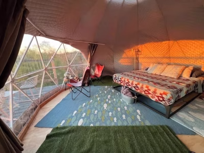 Sunset Dome – Outdoor Shower