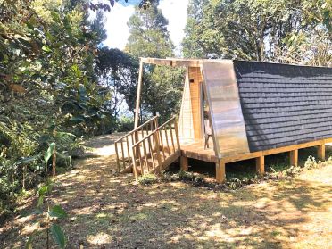 The Shire Glamping – nestled among lush trees, tranquil atmosphere