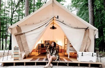 Unicoi State Park Safari Tent